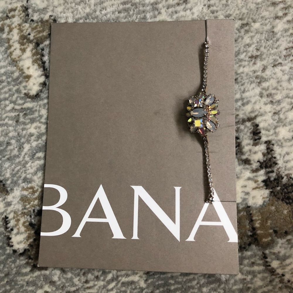 NWT banana republic cubic zirconia bracelet